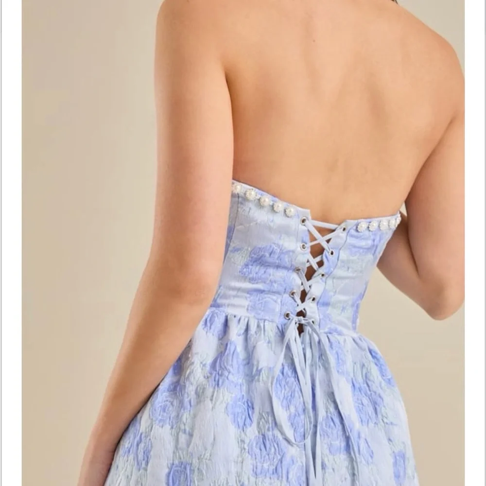 Strapless Formal Dress - Picture 3 of 7